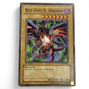 ✨️ 1st Edition Red-Eyes B. Dragon Holographic Trading Card